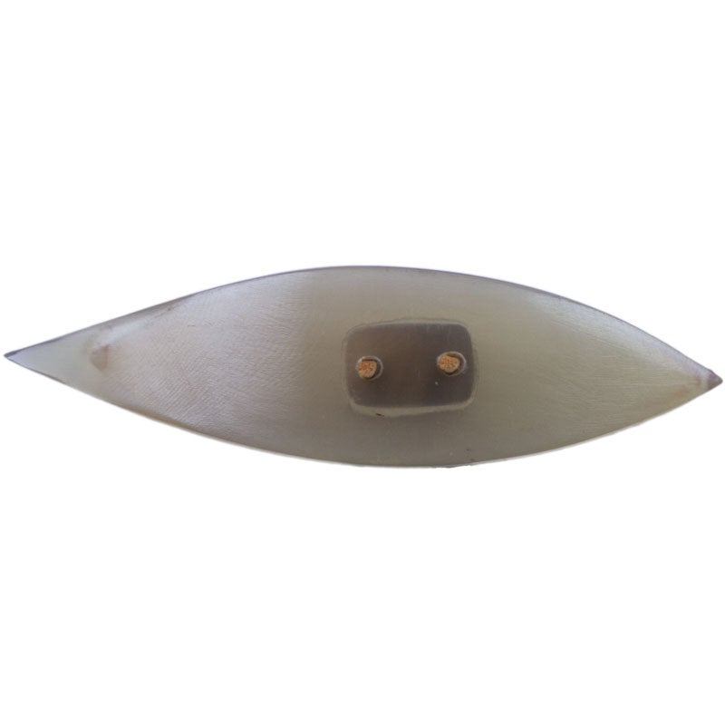 Handmade Tatting Shuttle Albino Horn Short Pick Tatting Supplies