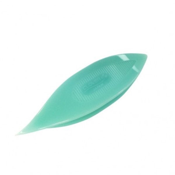 Clover Tatting Shuttle Curved Pick Large Teal Tatting Supplies