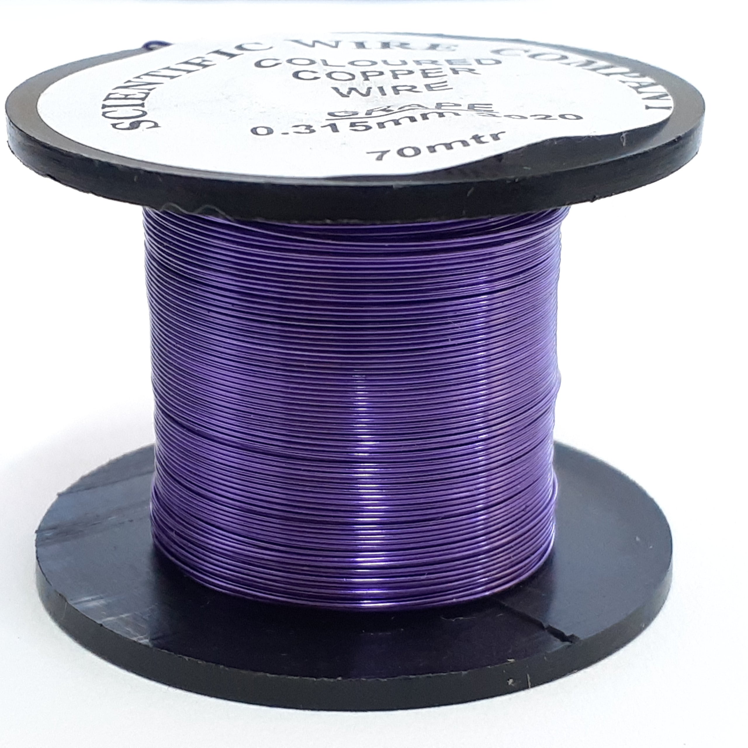 0.20mm 32gu Coloured Copper Wire 3020 Grape 50g Jewellery Wire Wire Lace Supplies Australia