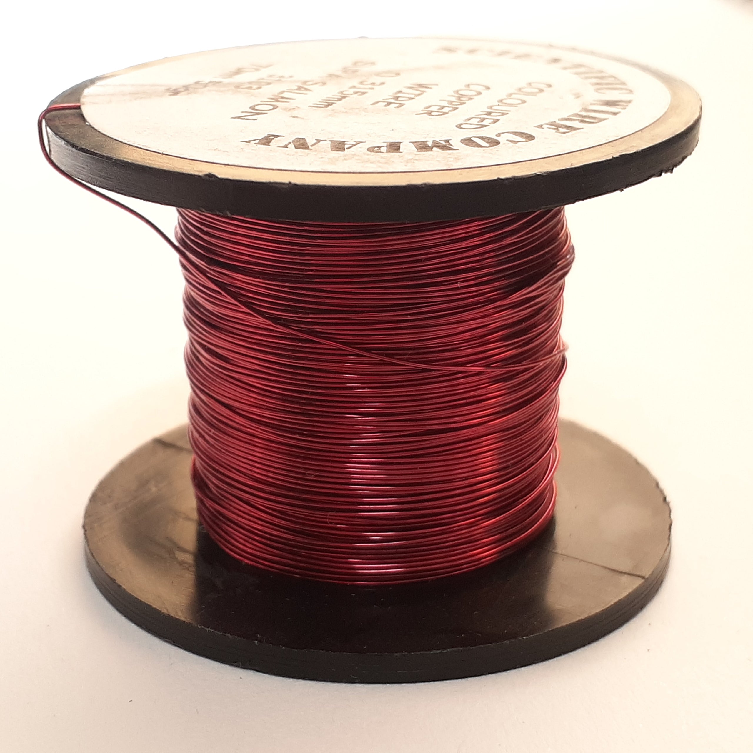 0.90mm 19gu Coloured Copper Wire 3103 Supa Salmon 50g Jewellery Wire Wire Lace Supplies Australia